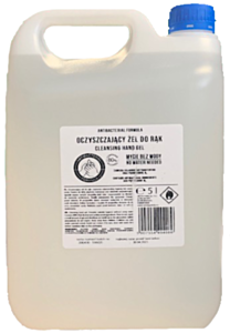 DCQ Alcohol  CLEANING HAND GEL 5L