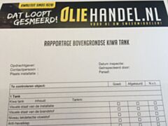 DCQ Jaarlijkse controle bovengrondse KIWA tanks