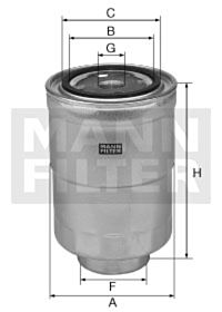 MANN WK845/9