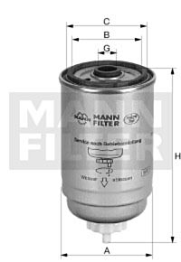 MANN WK854/5