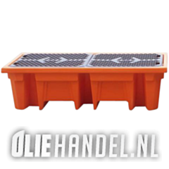 DCQ Spillsafe vatenlekbak voor 2 vaten 200L