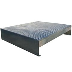 DCQ Lekbak t.b.v. 3x200L  gegalvaniseerd